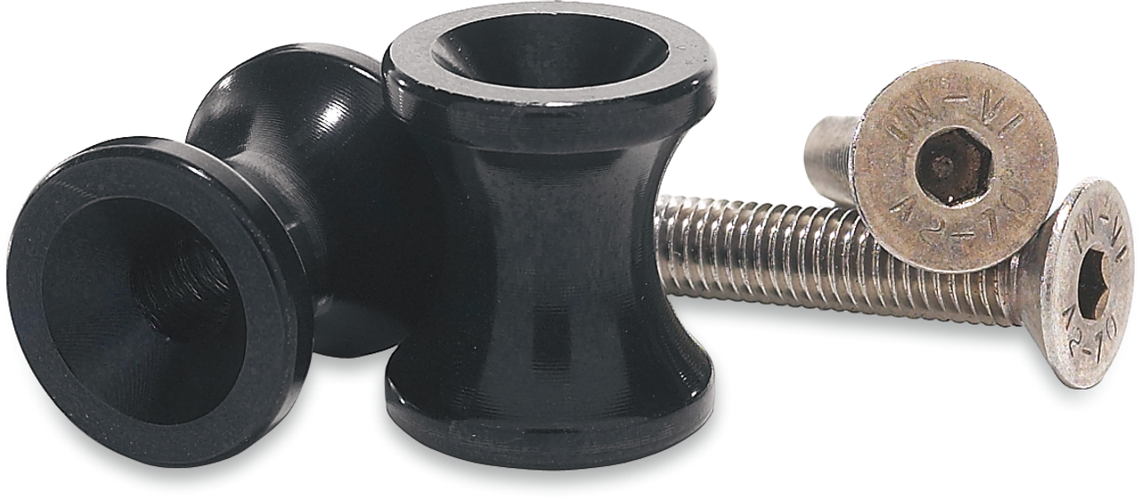 Swingarm Spool - Black - 10 mm