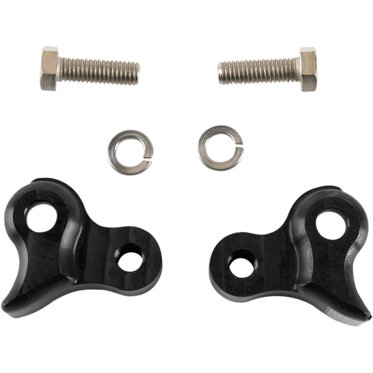 Burly Brand #B28-42007 - Lowering Kit - Rear - Lowers 1" - Black - '02-'08 FL