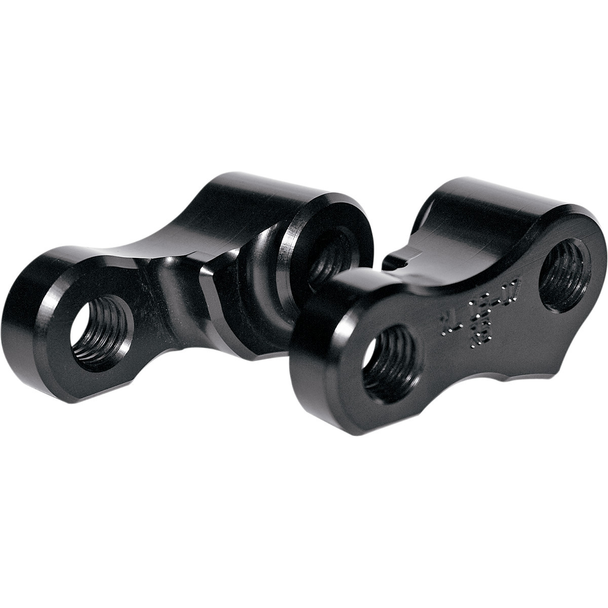 LA Choppers #LA-7590-03B - Lowering Kit - Rear - Lowers 1" - Black Powder Coated - '05-'15 XL