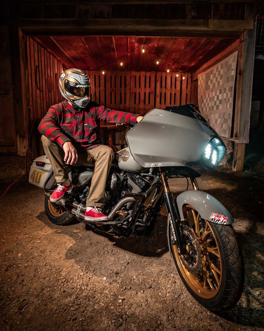 Mint Speed Shop - Slyfox Womens Flannel - Red Fox