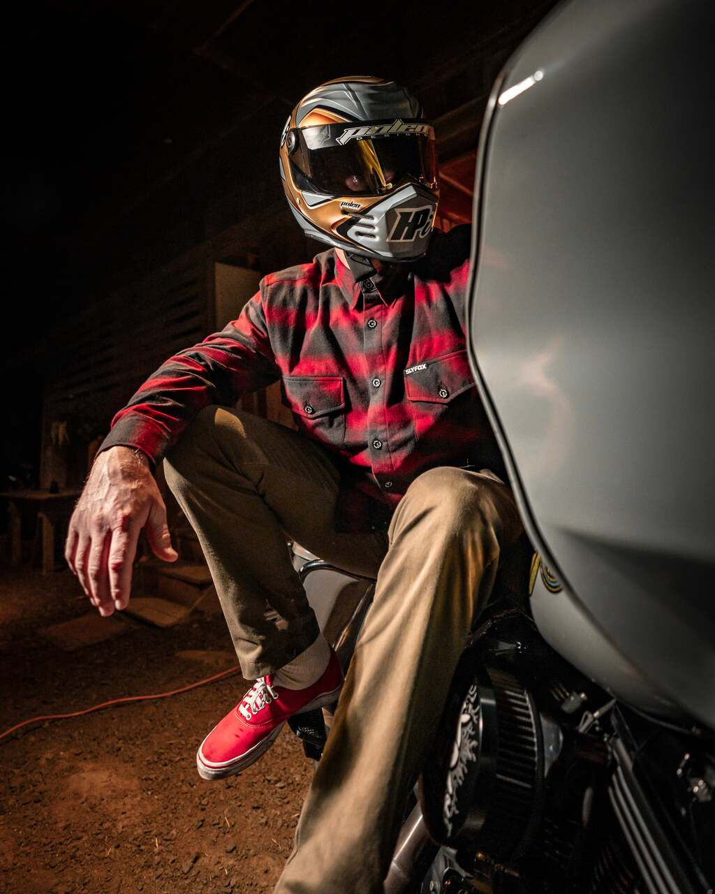 Mint Speed Shop - Slyfox Womens Flannel - Red Fox