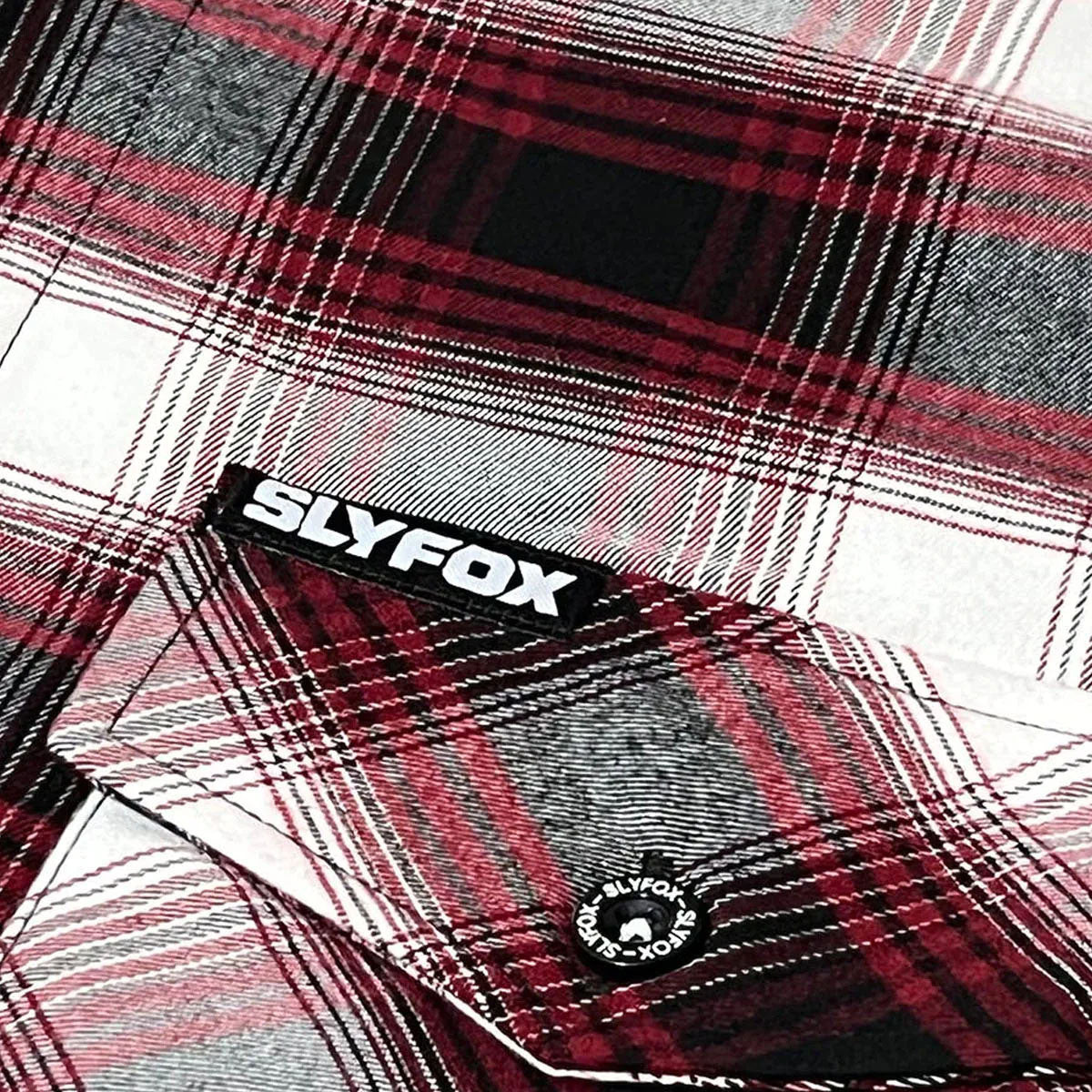 Mint Speed Shop - Slyfox Womens Flannel - Fox Blood