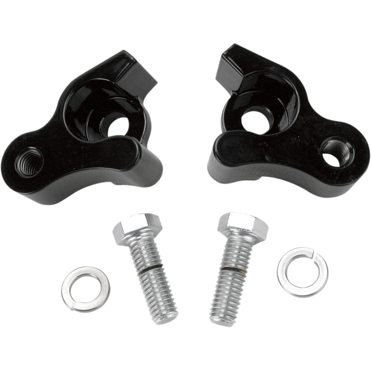 Burly Brand #B28-42008 - Lowering Kit - Rear - Lowers 1" - Black - '09-'16 FL