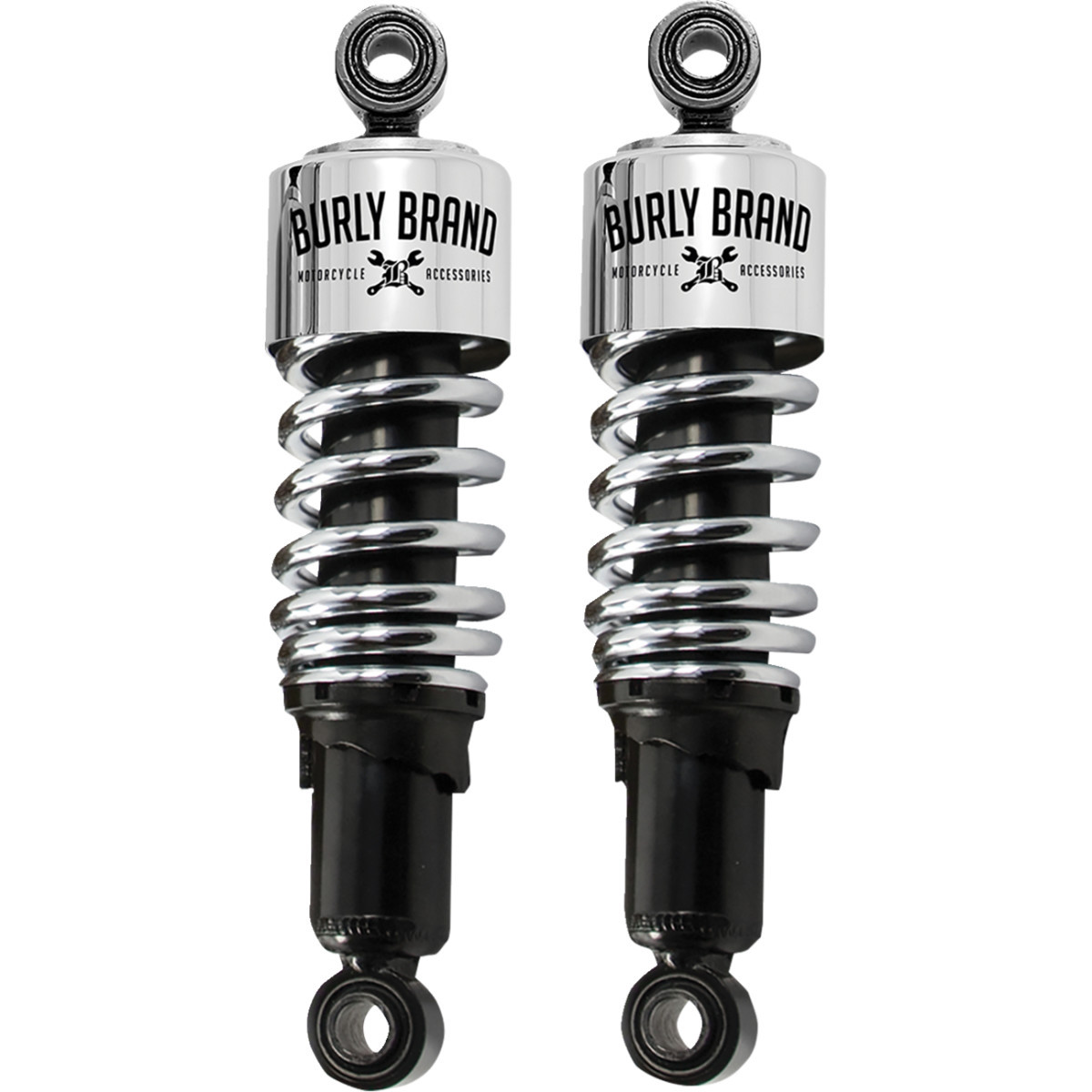 Burly Brand #B28-1202 - Slammer Shock - 10.5" - Chrome