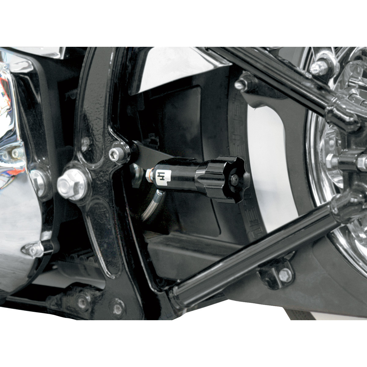 Progressive Suspension #422-4101C - 422 Series Shocks with Rap - Show Chrome - Heavy-Duty
