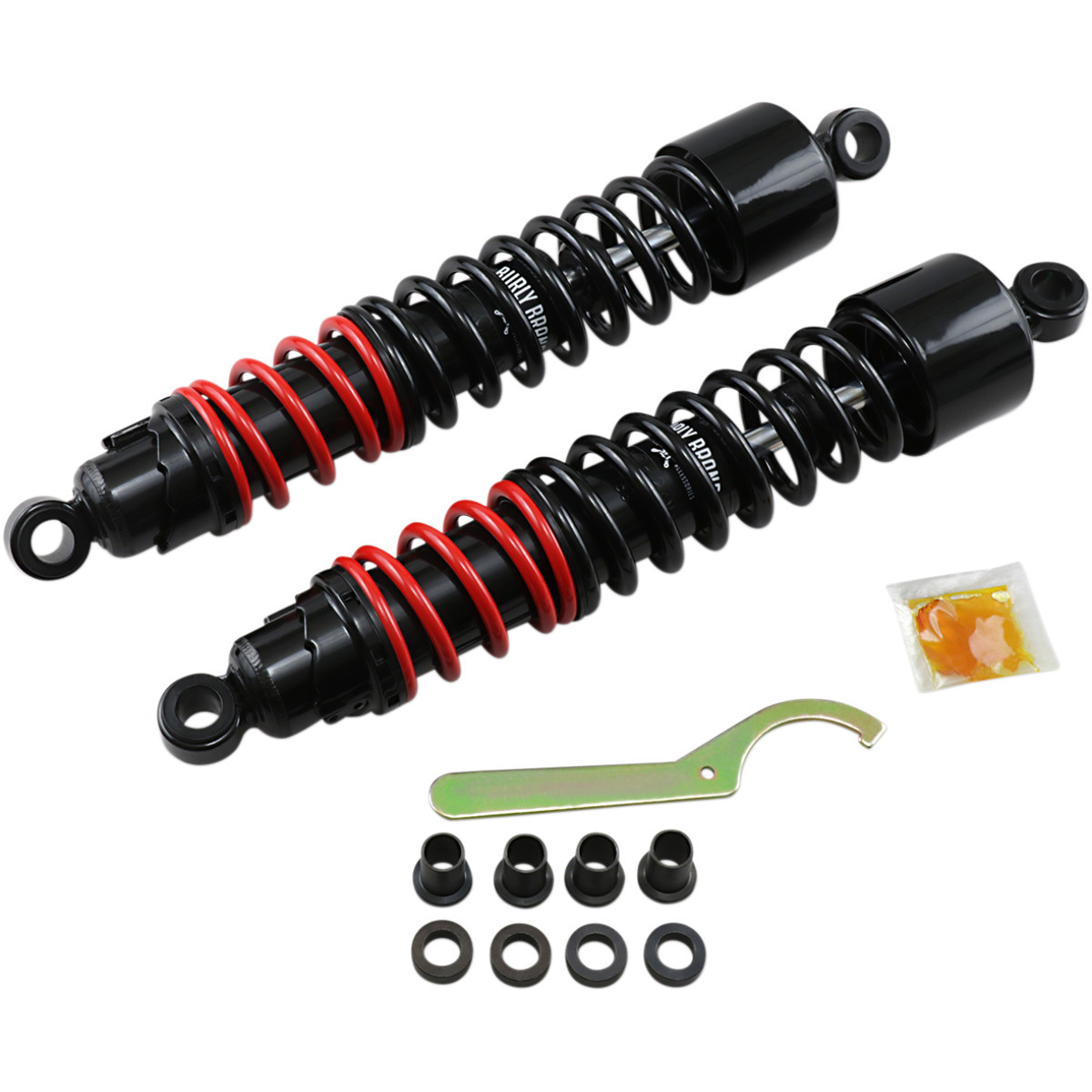 Burly Brand #B28-1250 - Stiletto Shock - 15" - Black
