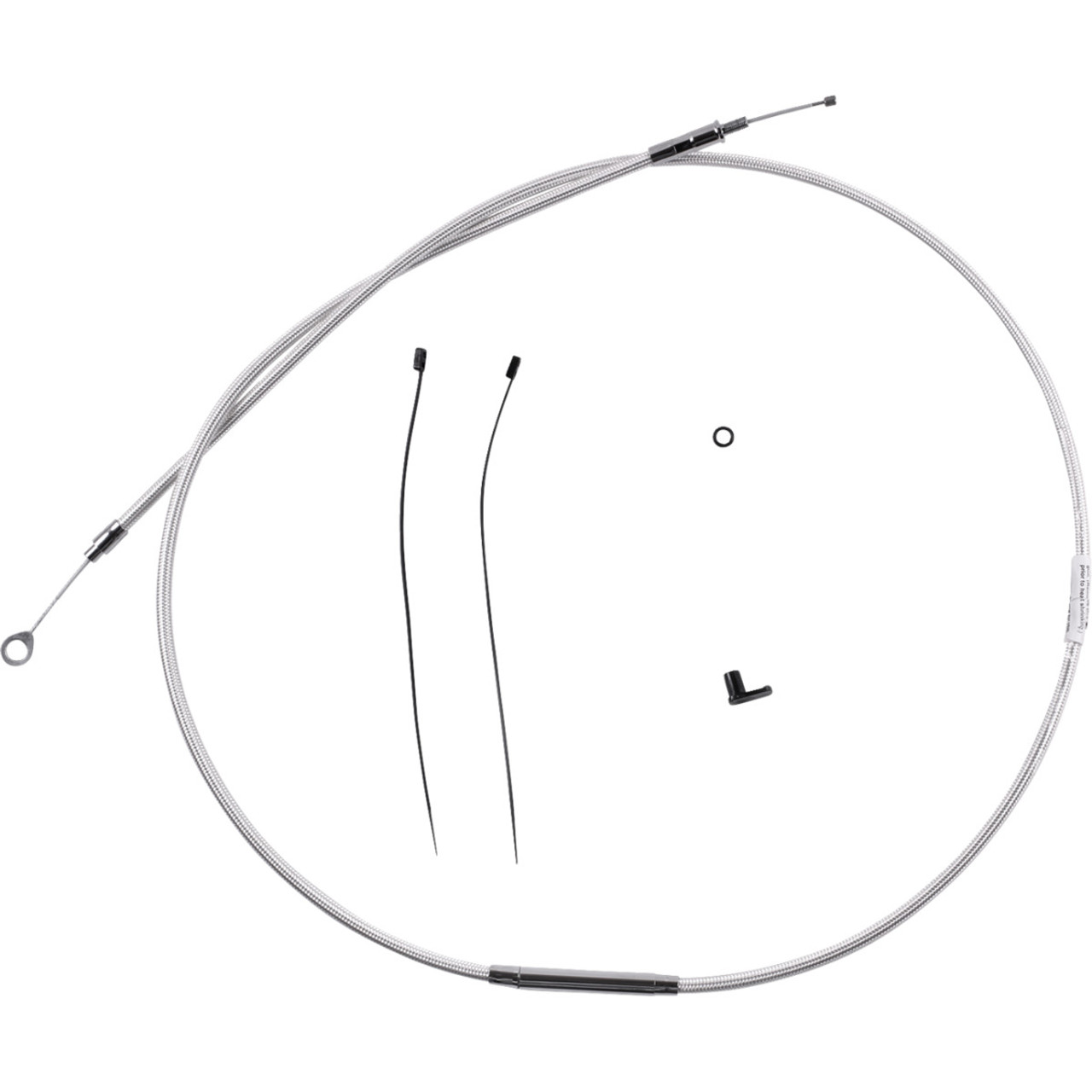 Magnum Shielding #3210-63 - Redesigned Braided Sterling Chromite II Clutch Cable - 63-11/16"