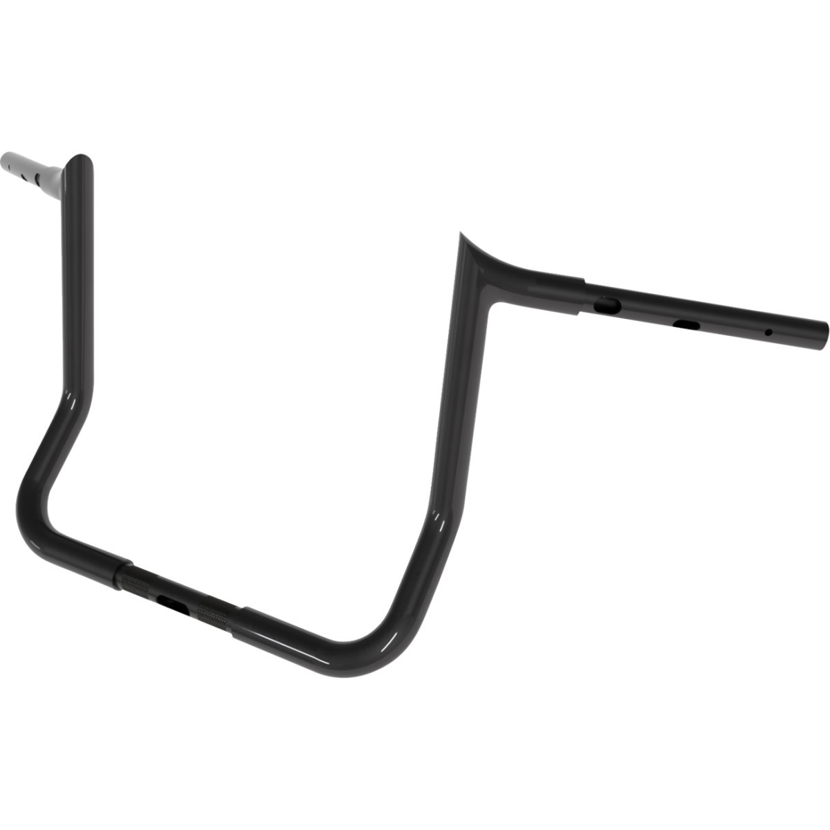 Magnum Shielding #4HB-2410 - 1-1/4" Viking Handlebar - Bagger - 10" - Black