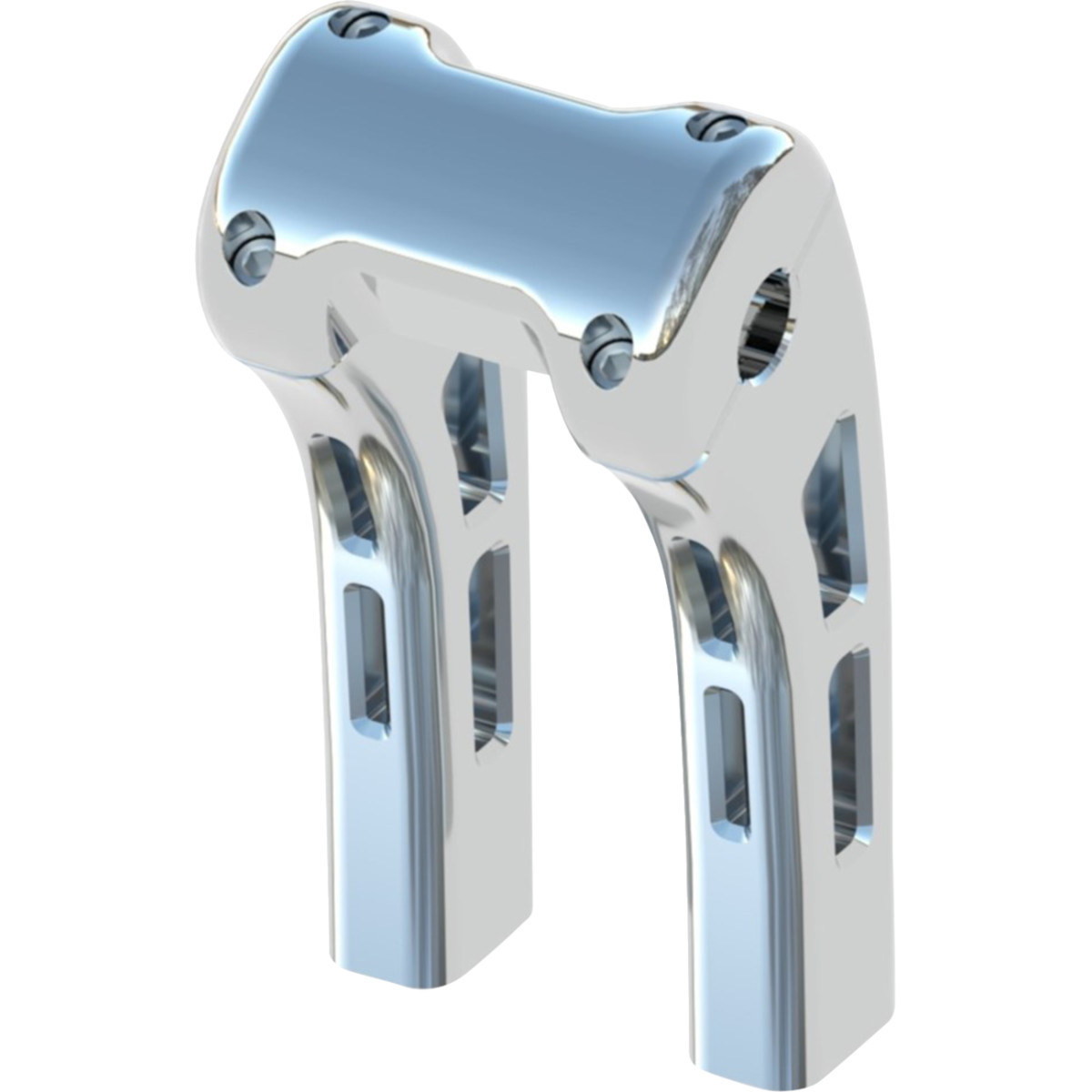 Magnum Shielding #3R-0208 - Ghost Risers - Clamp - 8" - Chrome