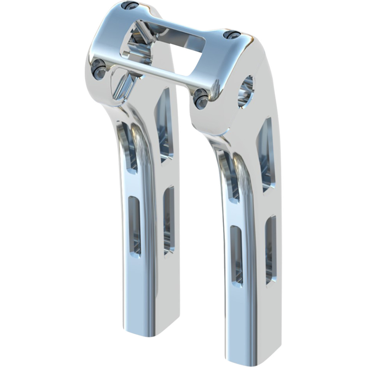Magnum Shielding #3R-0110 - Ghost Risers - Softail Display Clamp - 10" - Chrome