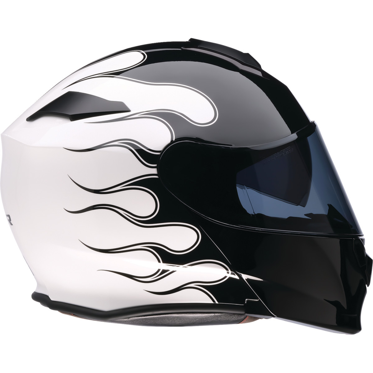 Z1R - Solaris 2.0 Modular Helmet - Flame - Black/White - Small