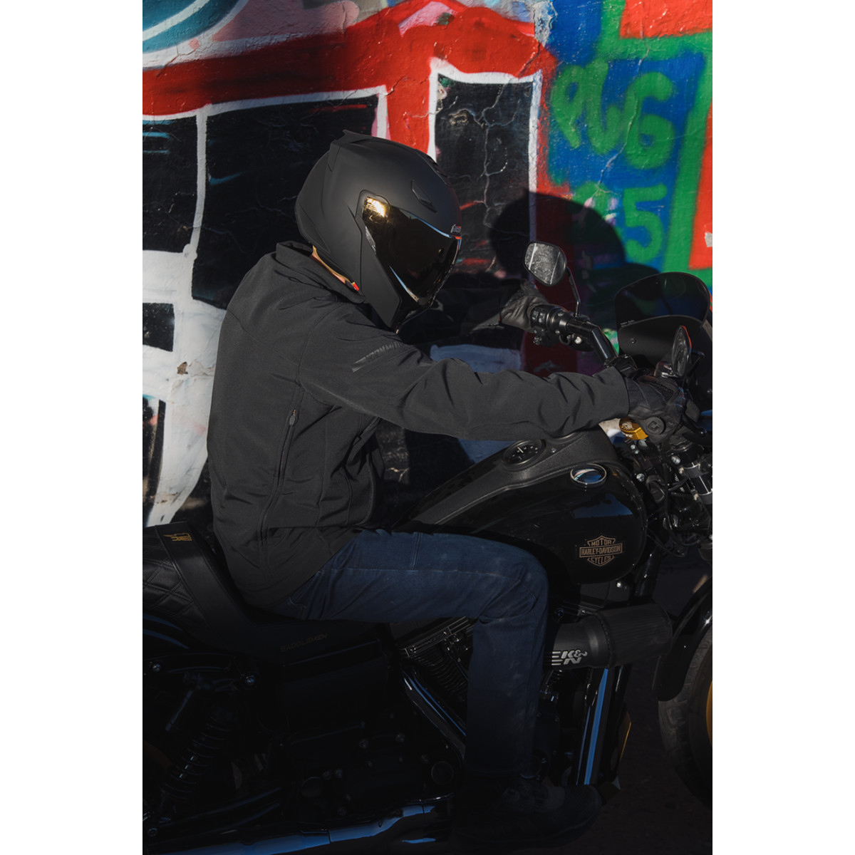 Icon - Threshold™ Modular Helmet - Solid - Matte Black - 2XL