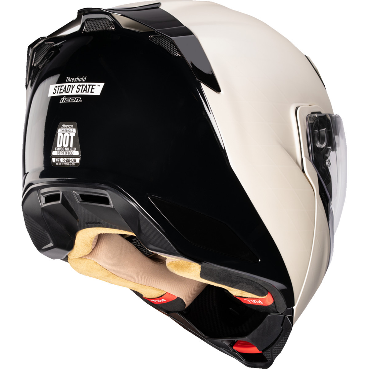 Icon - Threshold™ Modular Helmet - Steady State - White - Small