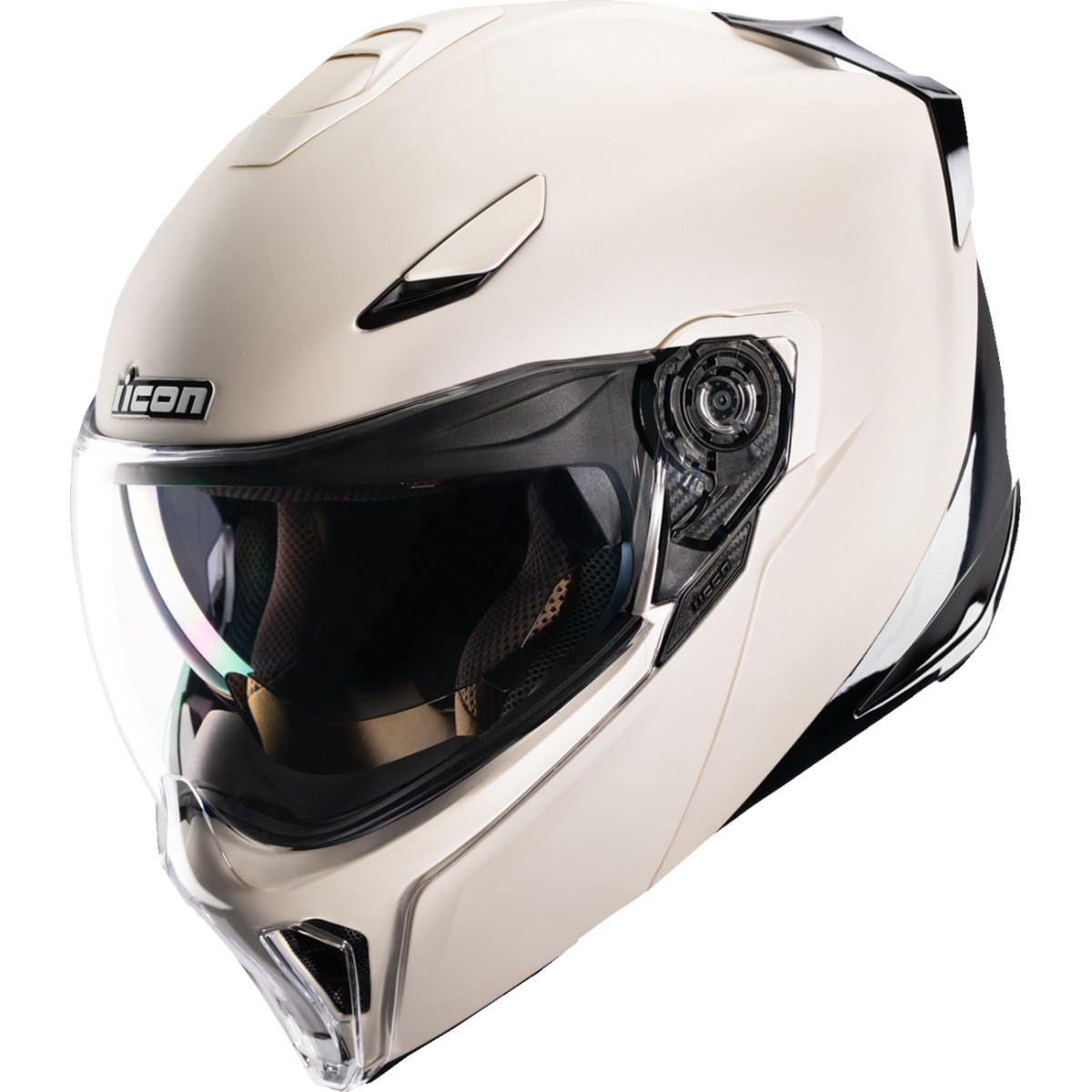 Icon - Threshold™ Modular Helmet - Steady State - White - Medium