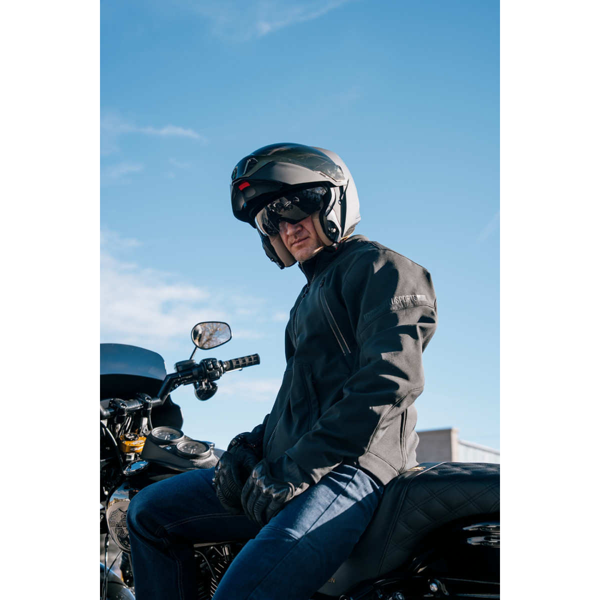 Icon - Threshold™ Modular Helmet - Solid - Gloss Black - XL