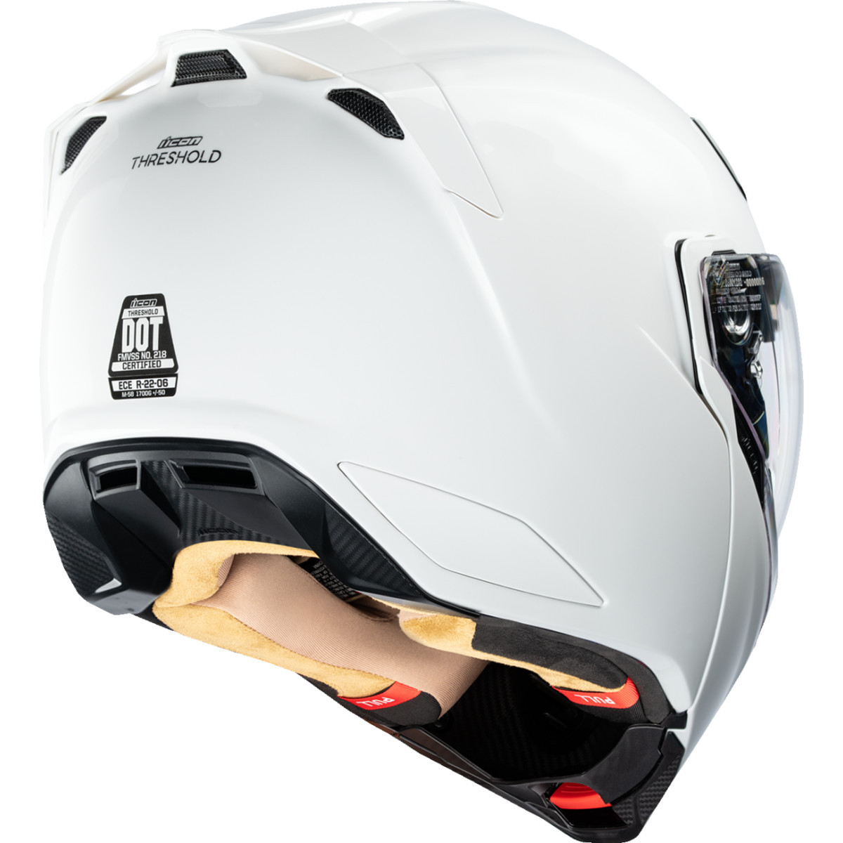 Icon - Threshold™ Modular Helmet - Solid - Gloss White - XL