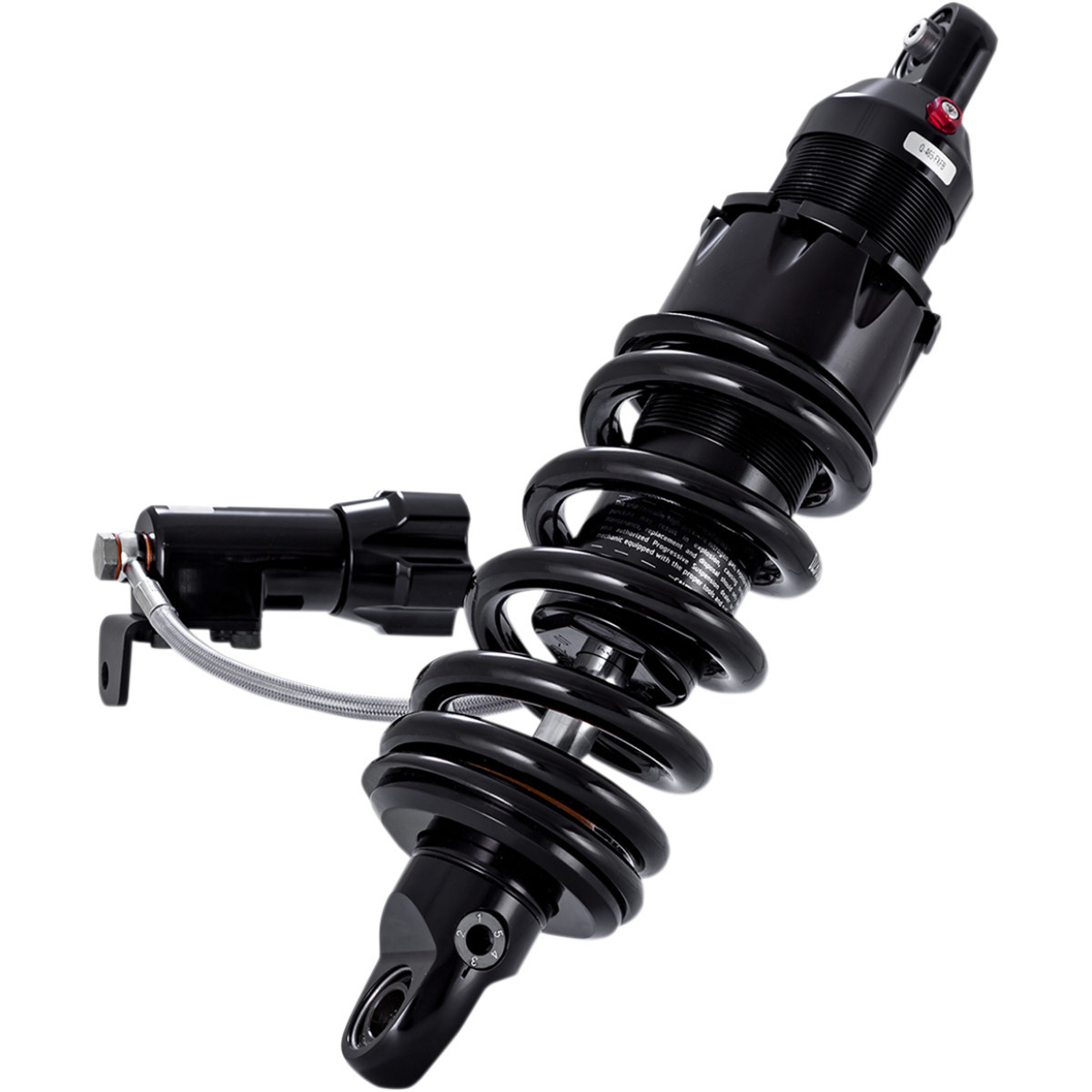 Progressive Suspension #465-5047B - 465 Series Shocks with Rap - 13.5" - Black - Heavy-Duty