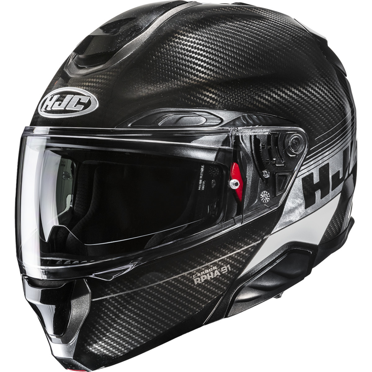 HJC #EB19NUS5205V - RPHA 91 Carbon Modular Helmet - Elig - MC5 - Medium