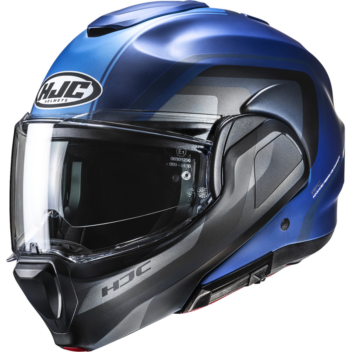 HJC #EH06NUS33S2V - F100 Modular Helmet - Reff - MC2SF - XS