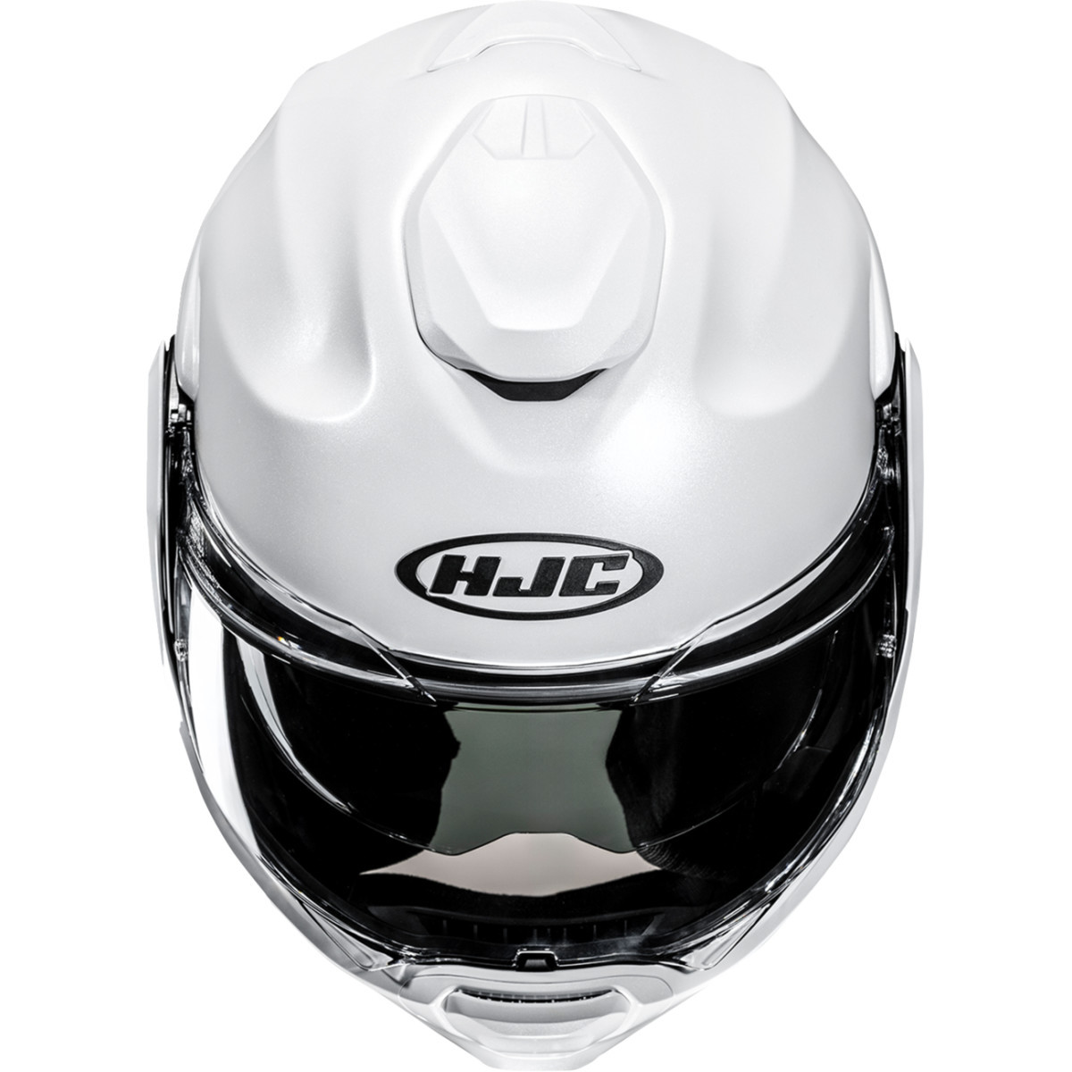 HJC #EH06NUS3XWHV - F100 Modular Helmet - Solid - White - XS
