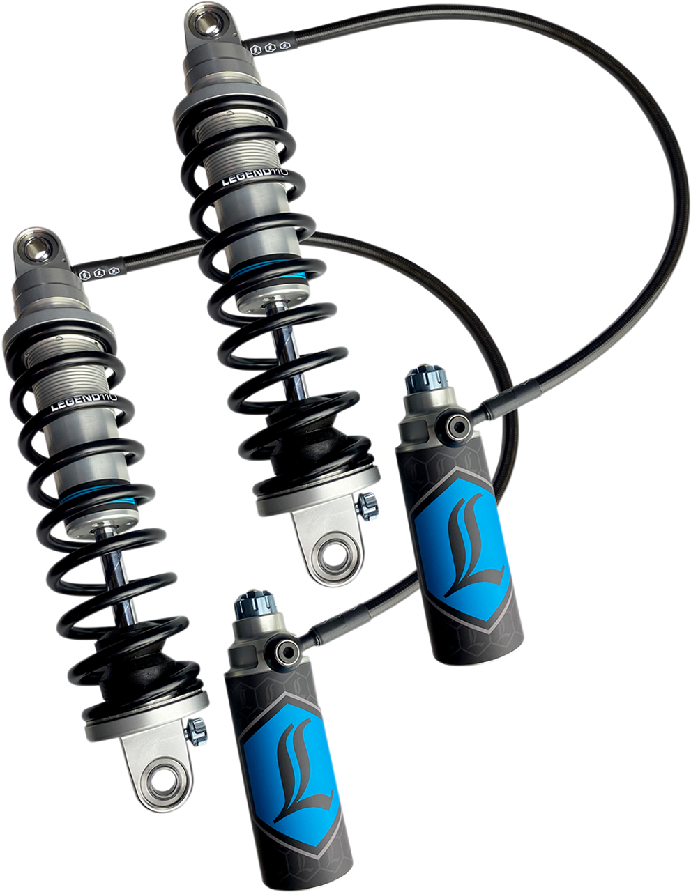 REVO ARC Remote Reservoir Shocks - Standard - Clear - 13" - 09-13 FL