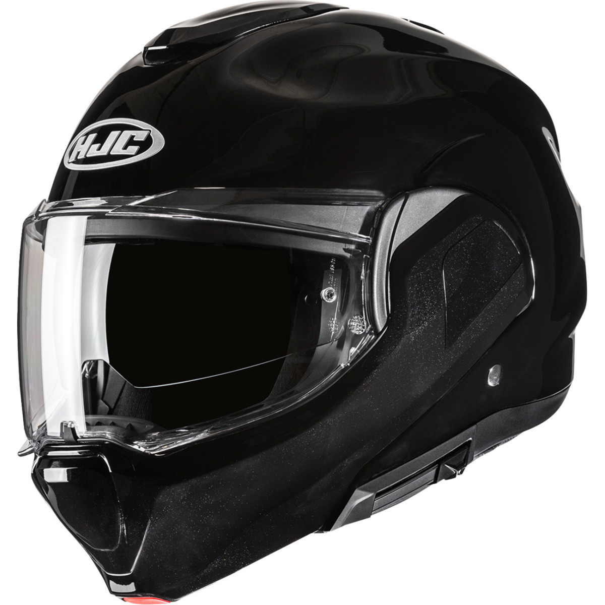 HJC #EH06NUS4XBKV - F100 Modular Helmet - Solid - Black - Small