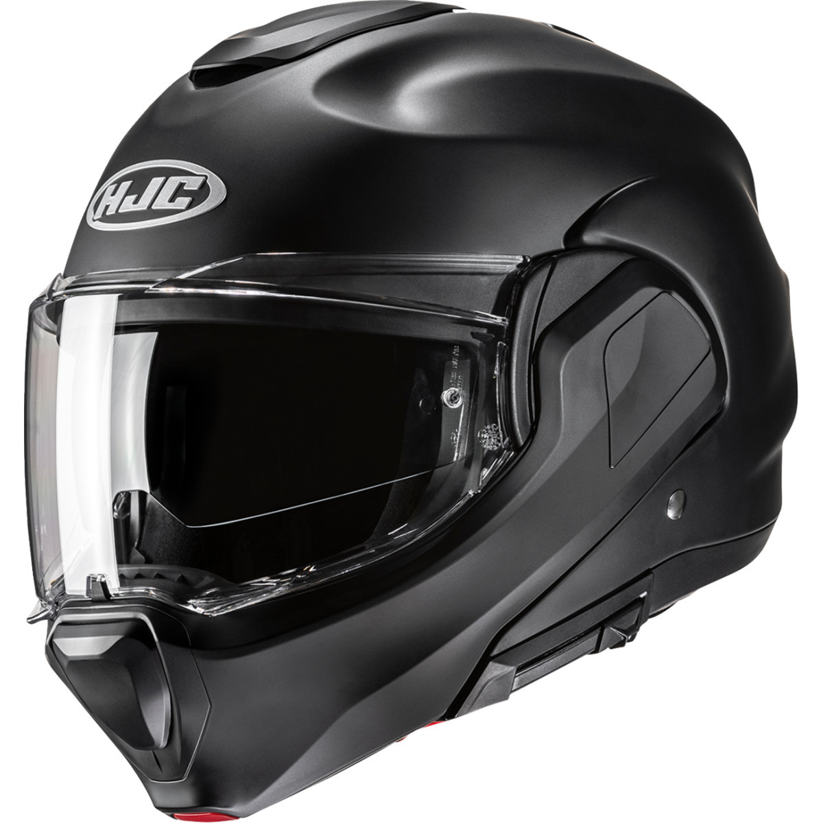 HJC #EH06NUS8XBSV - F100 Modular Helmet - Solid - Semi-Flat Black - 2XL
