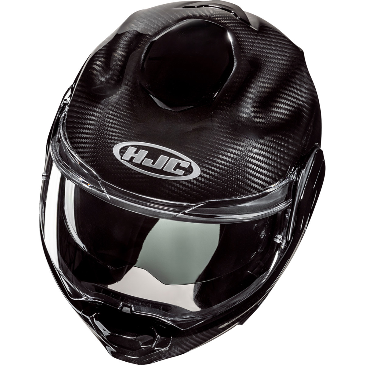 HJC #EB20NUS7CABV - F100 Carbon Modular Helmet - Solid - XL