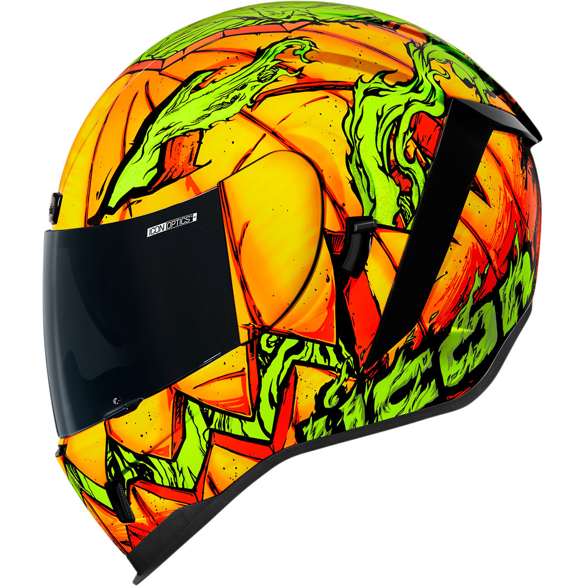 Icon - Airform™ Helmet - Trick or Street - Orange - 2XL
