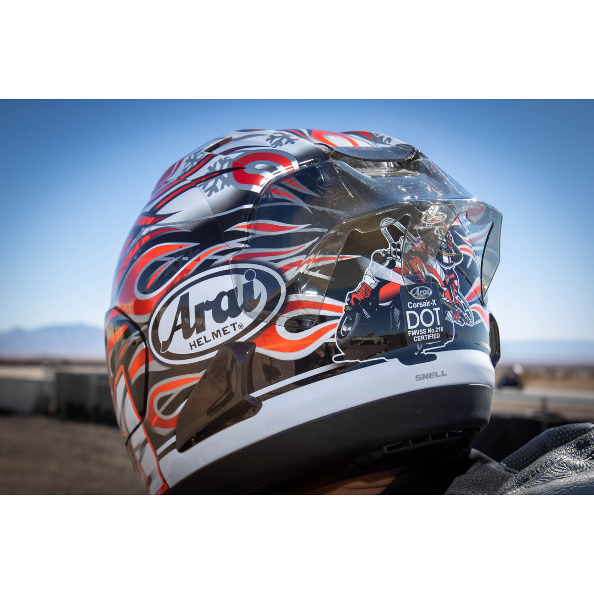 Arai Helmets #0101-17614 - Corsair-X Helmet - Haga GP - Large