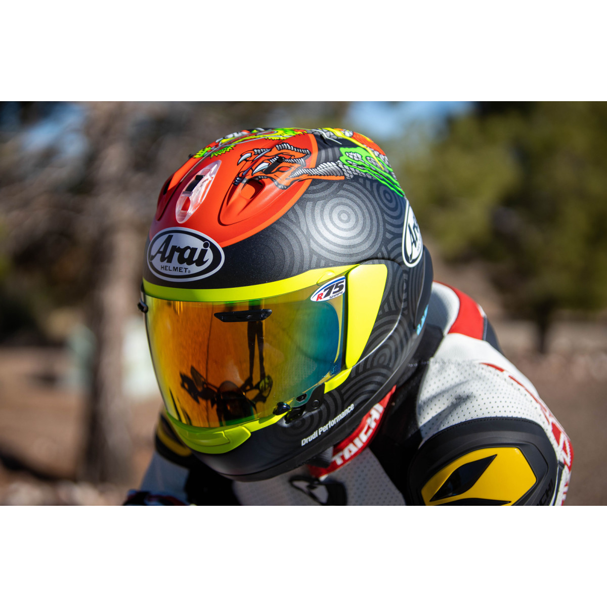 Arai Helmets #0101-17622 - Corsair-X Helmet - Tatsuki - XL