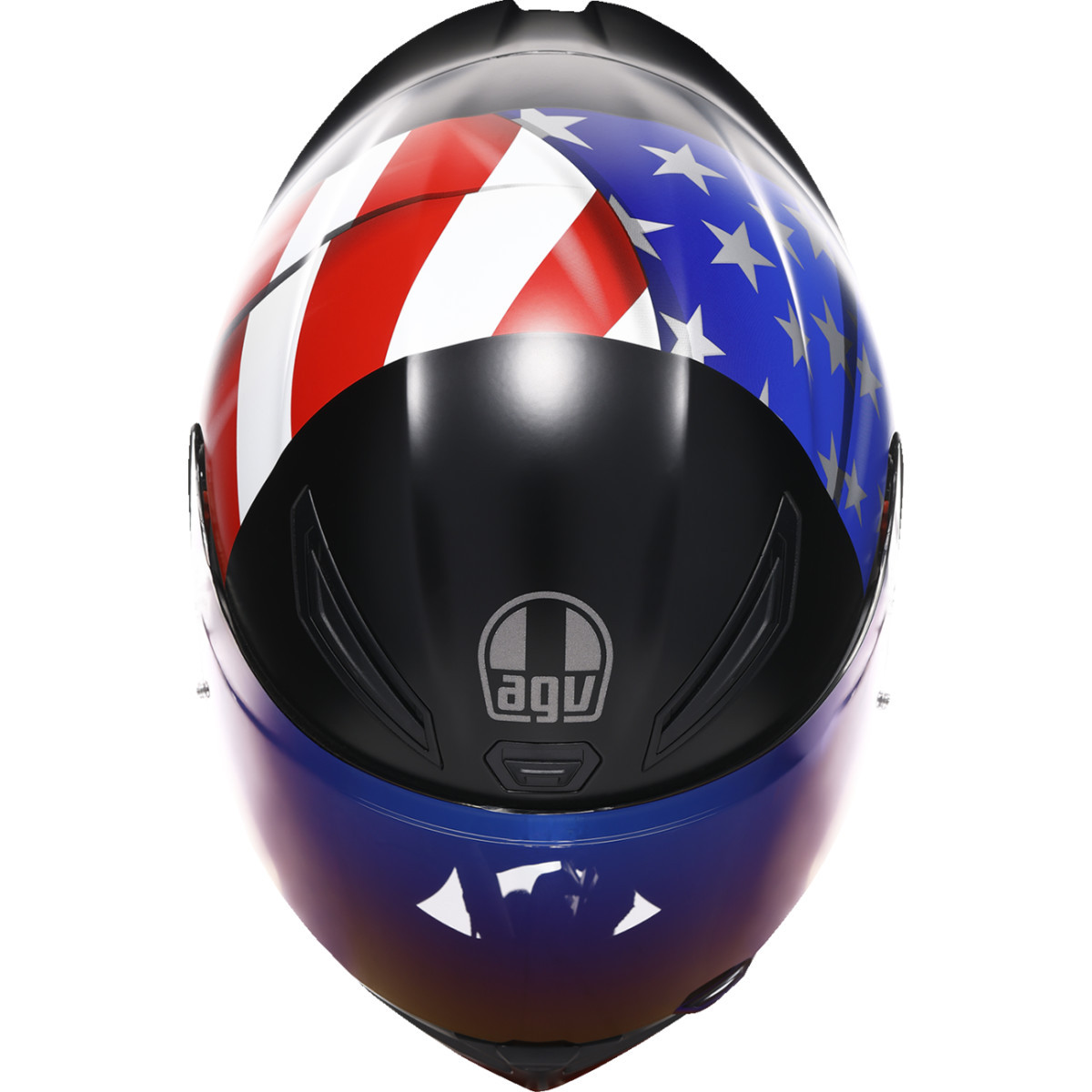 AGV #2118394003-068-L - K1 S Helmet - US Flag - Red/White/Blue - Large