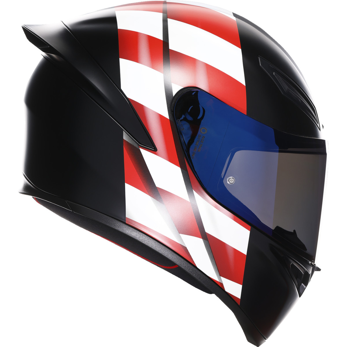 AGV #2118394003-068-L - K1 S Helmet - US Flag - Red/White/Blue - Large