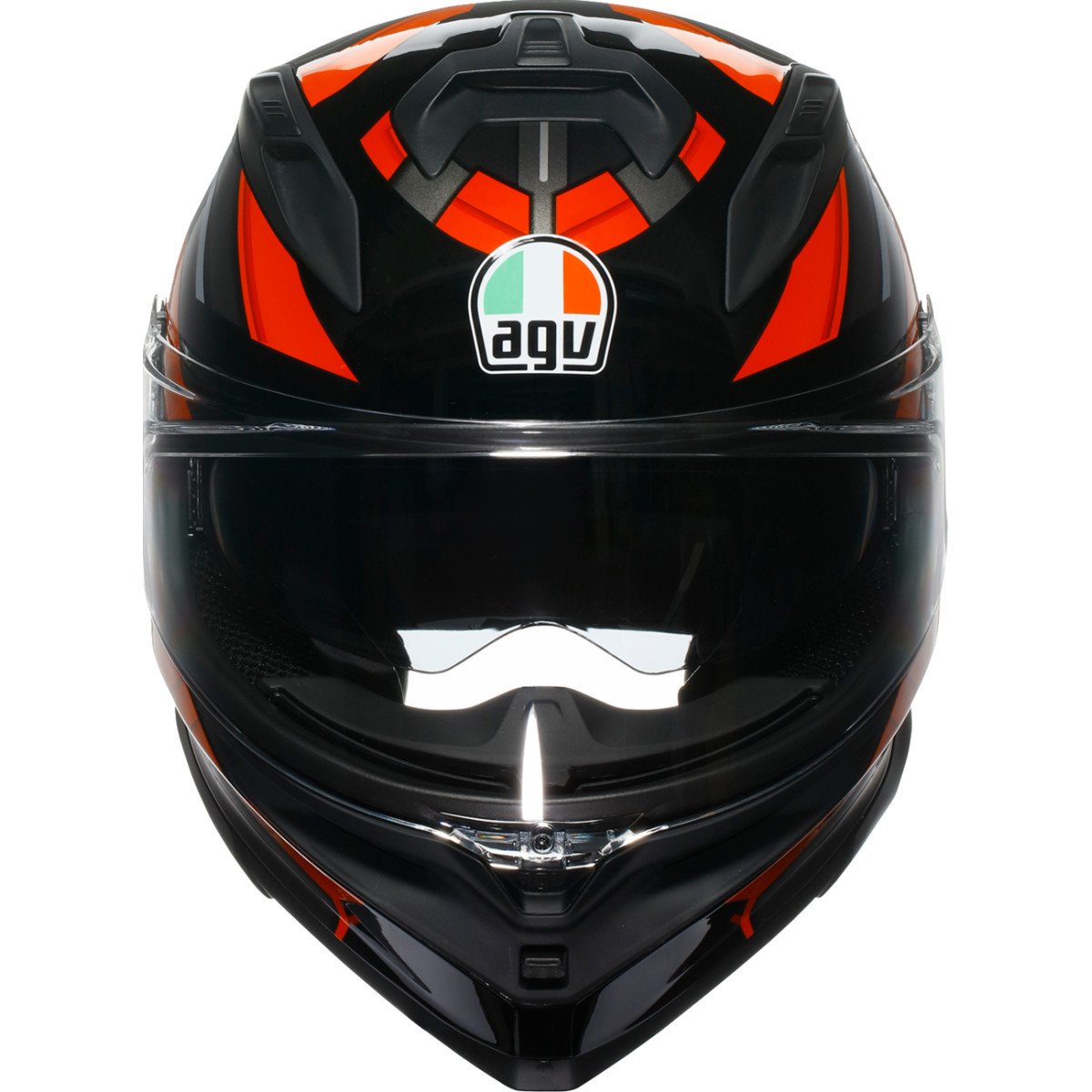 AGV #2118399004-009-XXL - K7 Helmet - Taurax - Black/Red - 2XL