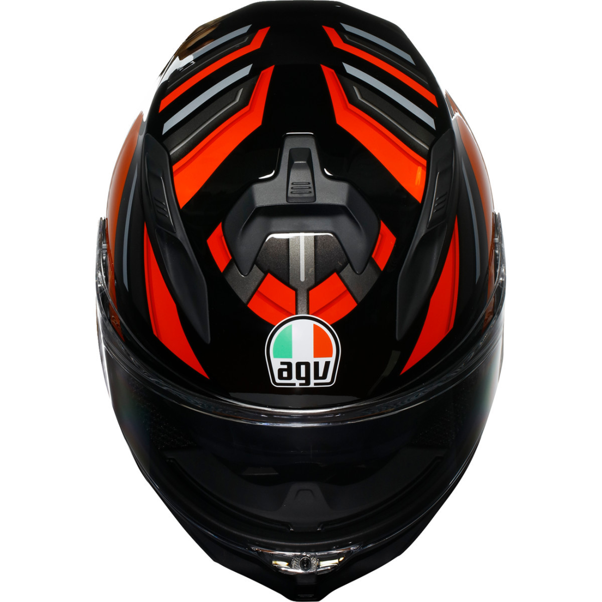 AGV #2118399004-009-XXL - K7 Helmet - Taurax - Black/Red - 2XL