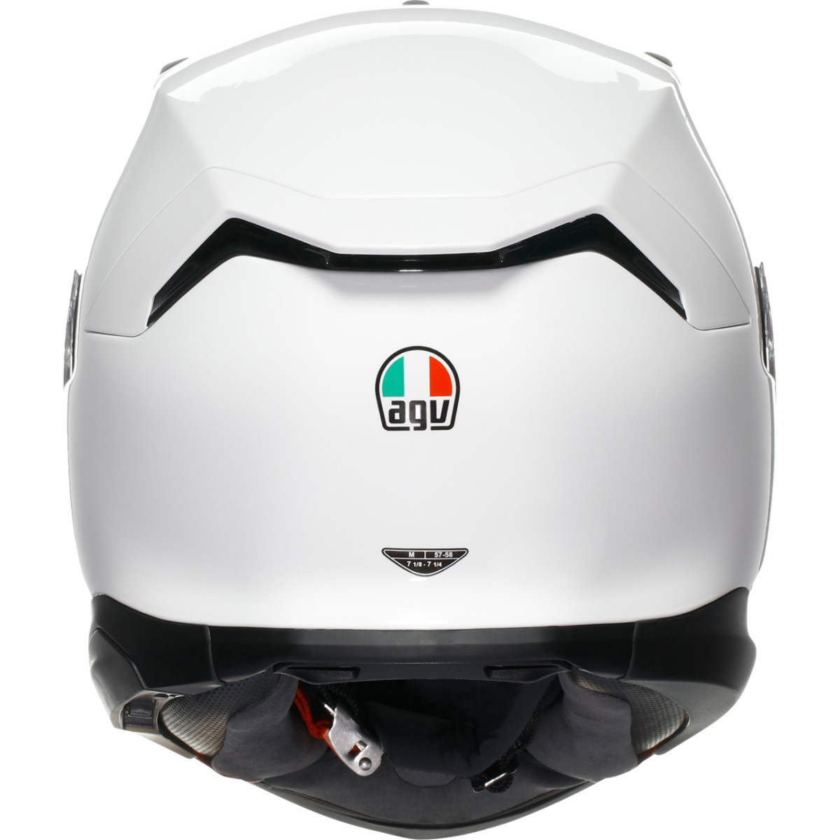 AGV #2118399004-002-XXL - K7 Helmet - Mono - White - 2XL