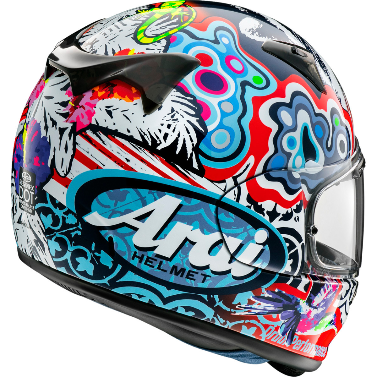 Arai Helmets #0101-18177 - Regent-X Helmet - Jungle-2 - Medium