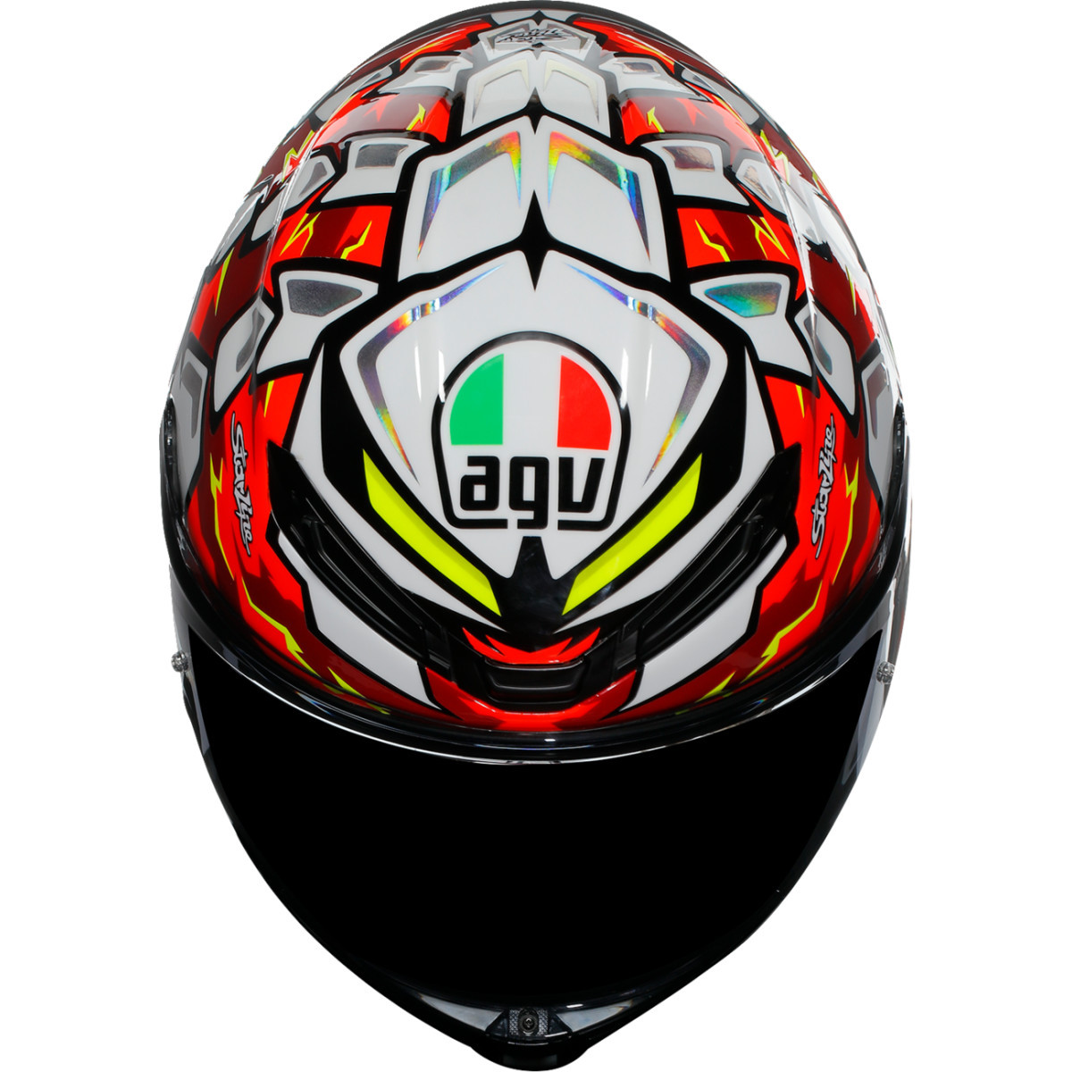 AGV #2118395016-027-L - K6 S Helmet - Bezzecchi 2024 - Large