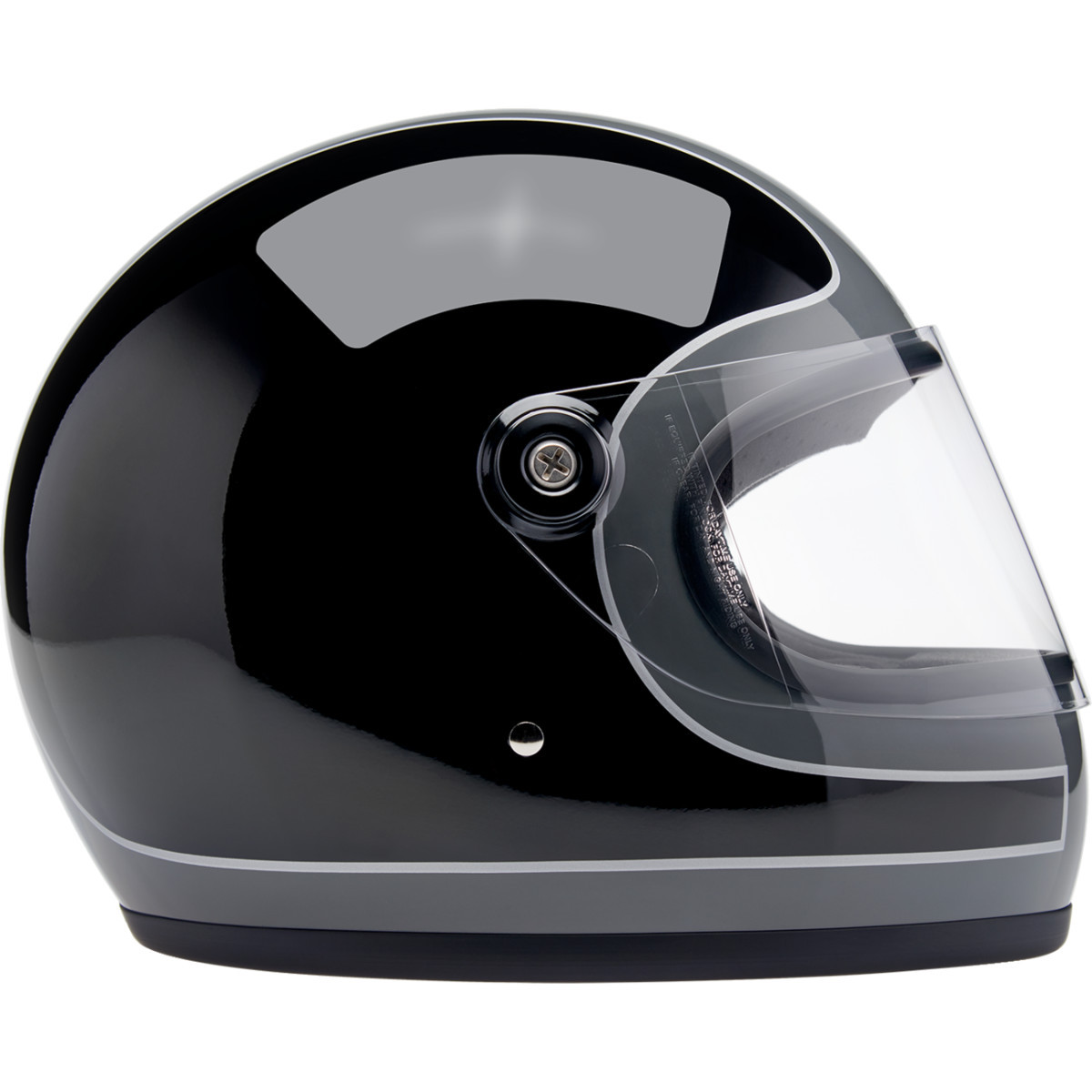 Biltwell #1003-562-506 - Gringo S Helmet - Tracker - Gloss Storm Gray/Black - 2XL