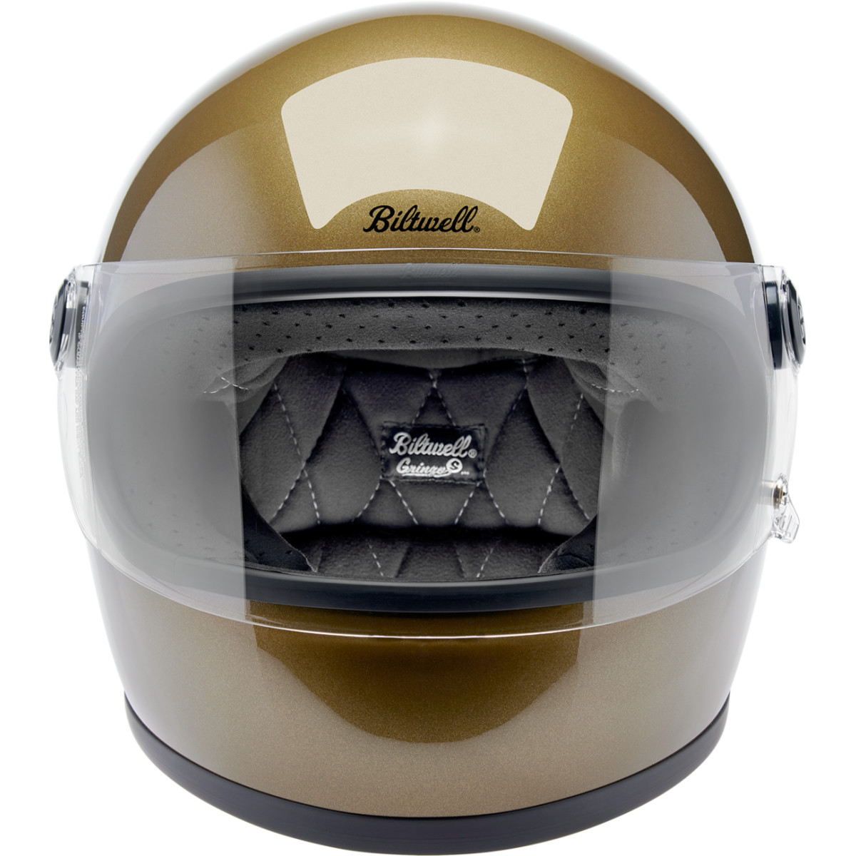 Biltwell #1003-363-502 - Gringo S Helmet - Metallic Ugly Gold - Small