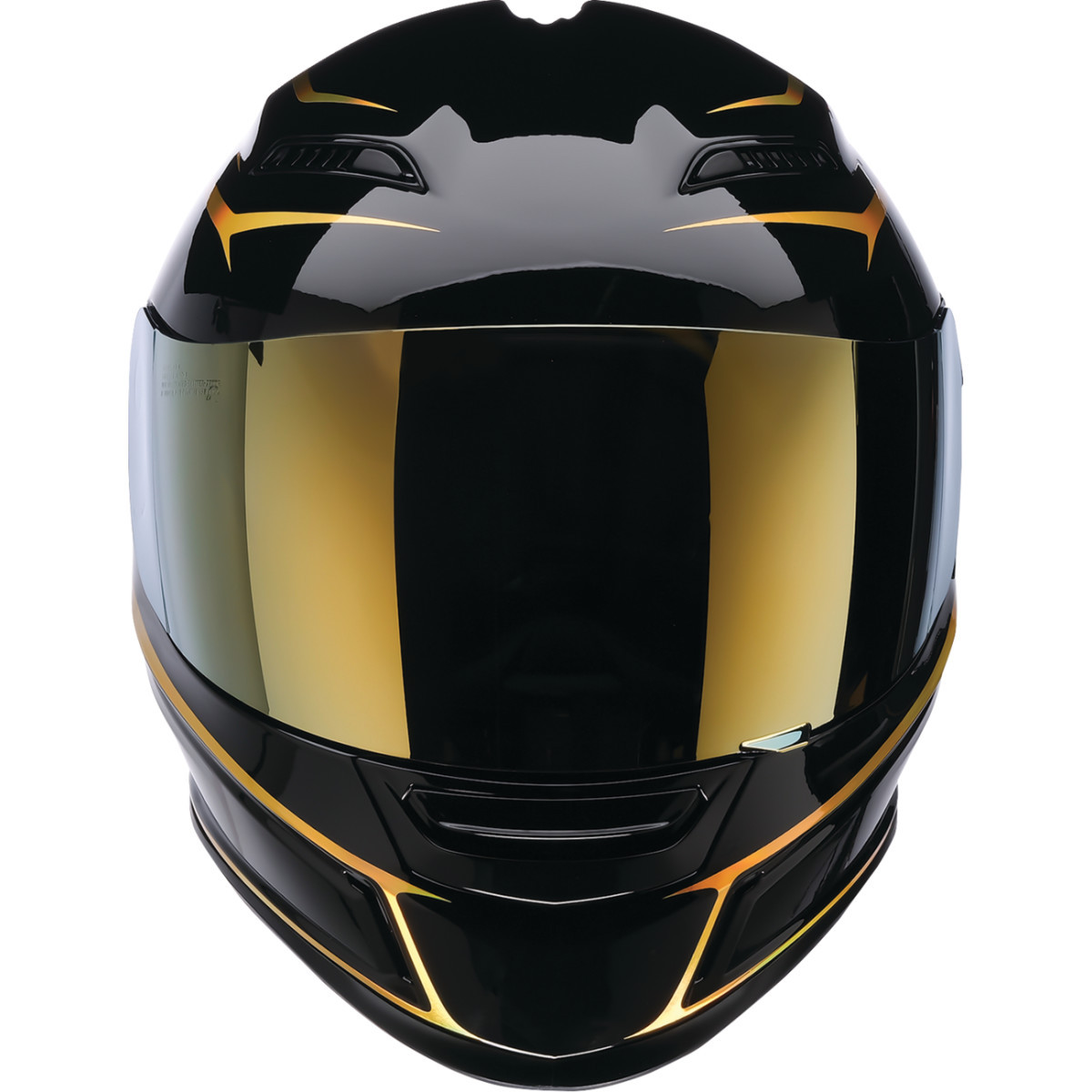 Z1R - Jackal Helmet - Foil - Black/Gold - XS