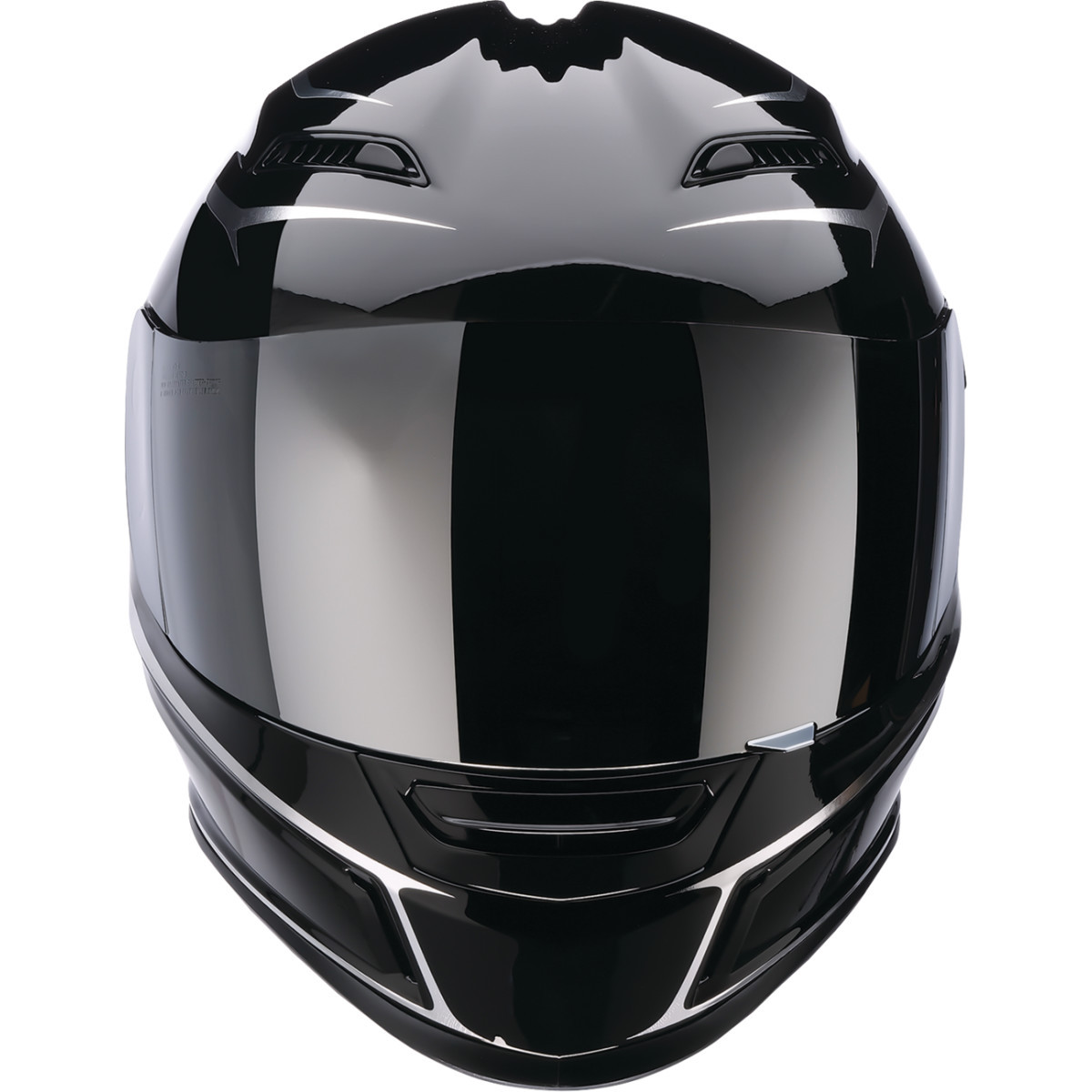 Z1R - Jackal Helmet - Foil - Black/Silver - 2XL