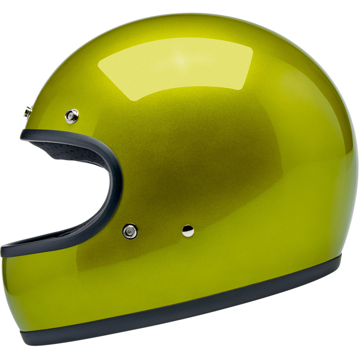 Biltwell #1002-392-503 - Gringo Helmet - Metallic Lime - Medium