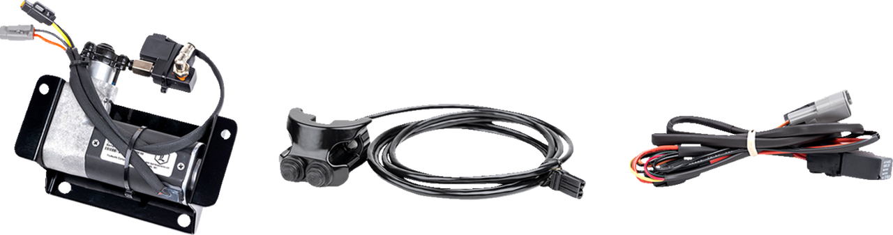 Legend Suspension AIR-A M-Eight Softail AIR Suspension - Black - M8