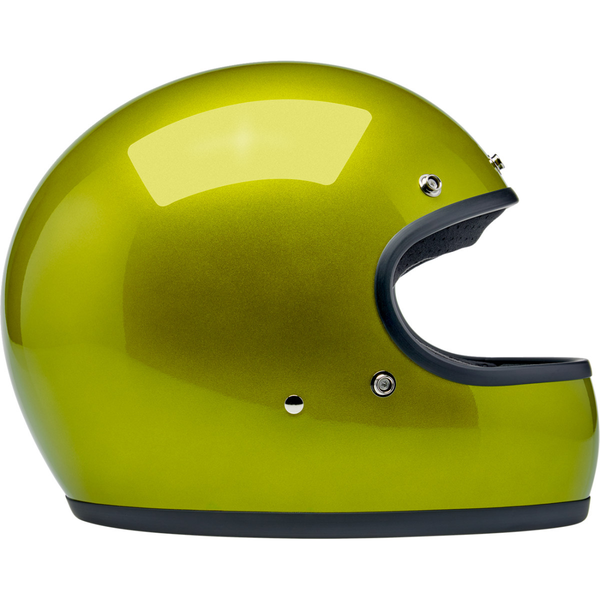 Biltwell #1002-392-505 - Gringo Helmet - Metallic Lime - XL