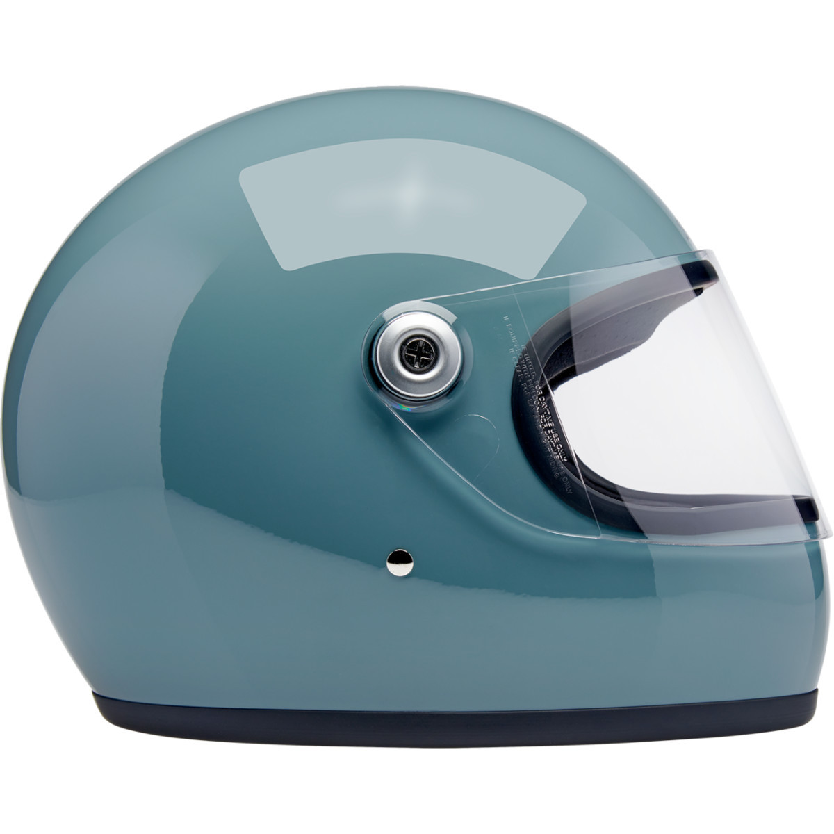 Biltwell #1003-134-503 - Gringo S Helmet - Gloss Agave Blue - Medium