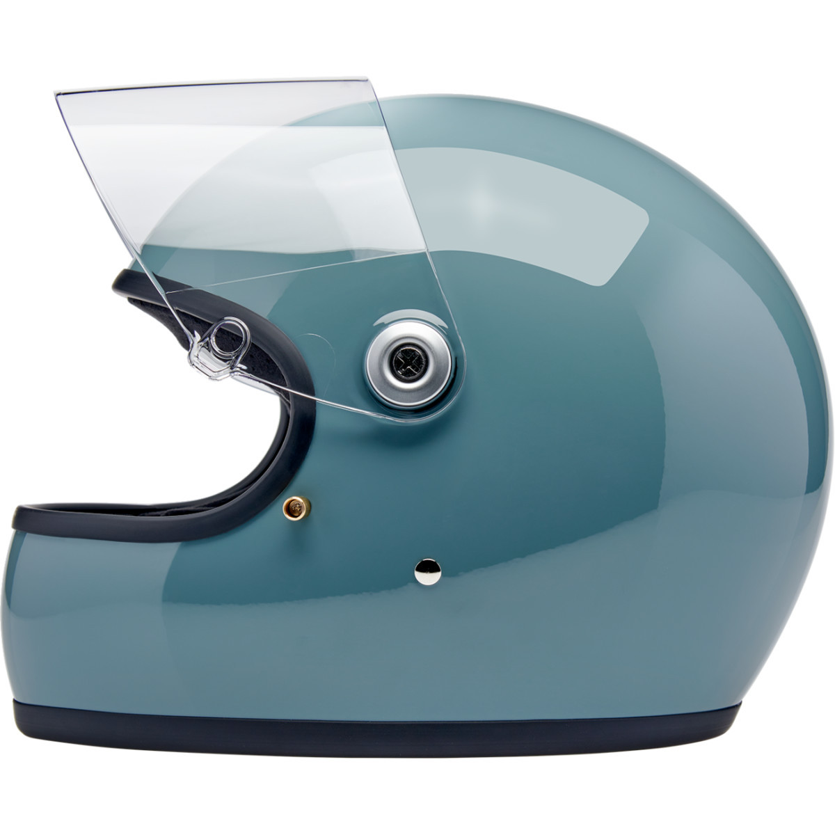 Biltwell #1003-134-504 - Gringo S Helmet - Gloss Agave Blue - Large