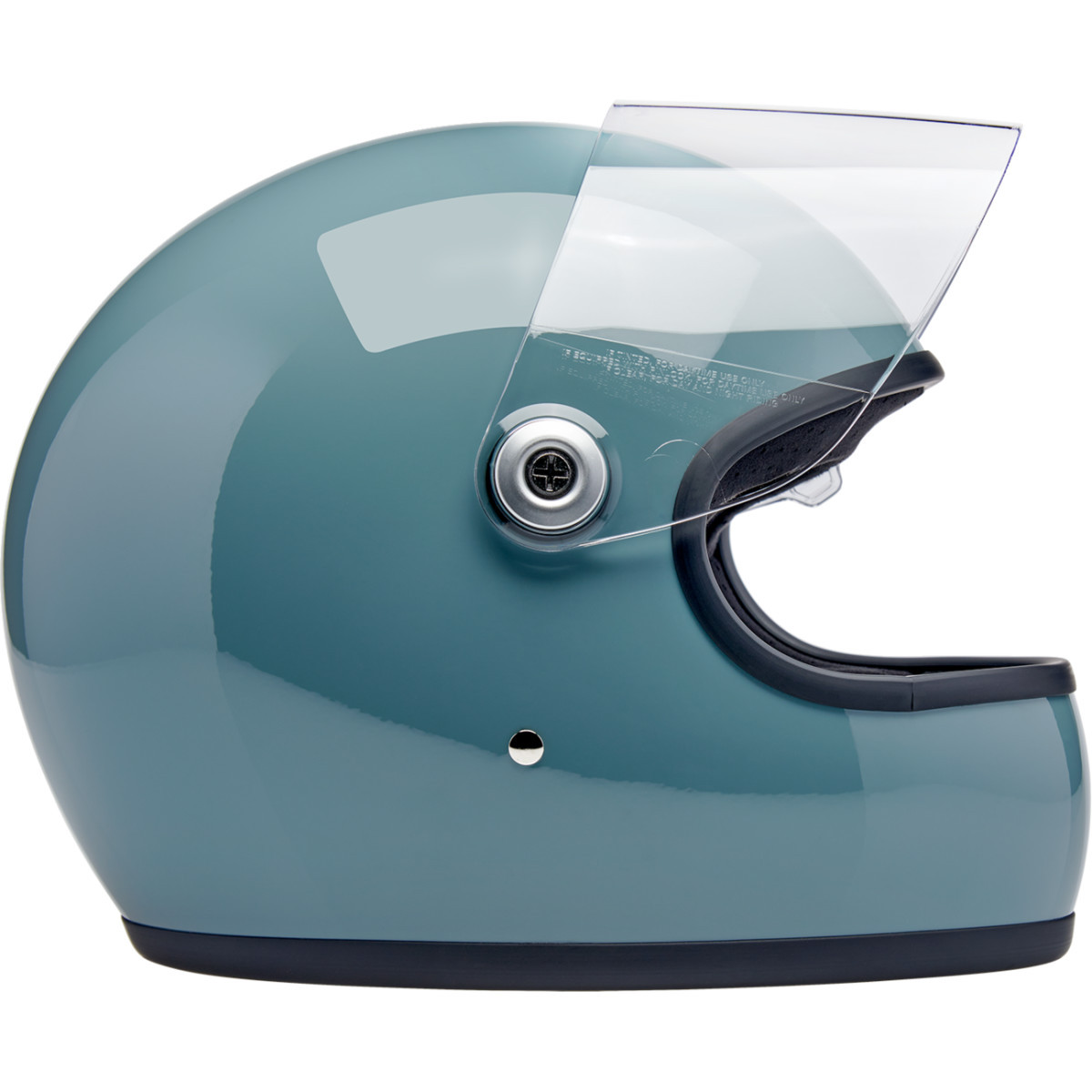 Biltwell #1003-134-505 - Gringo S Helmet - Gloss Agave Blue - XL