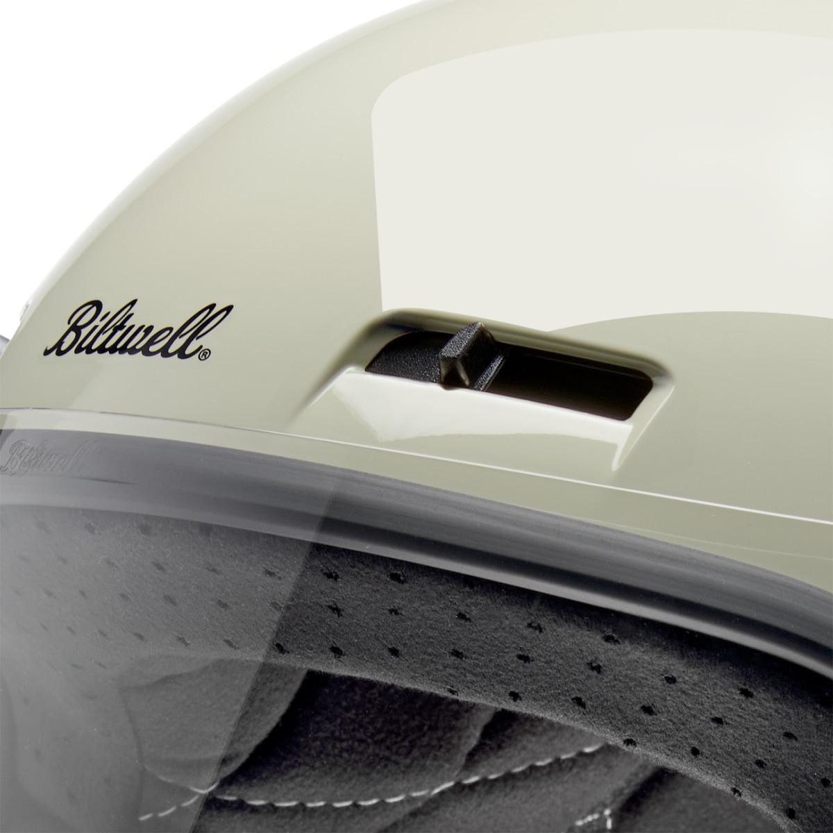 Biltwell #1006-196-503 - Gringo SV Helmet - Gloss Chalk Gray - Medium