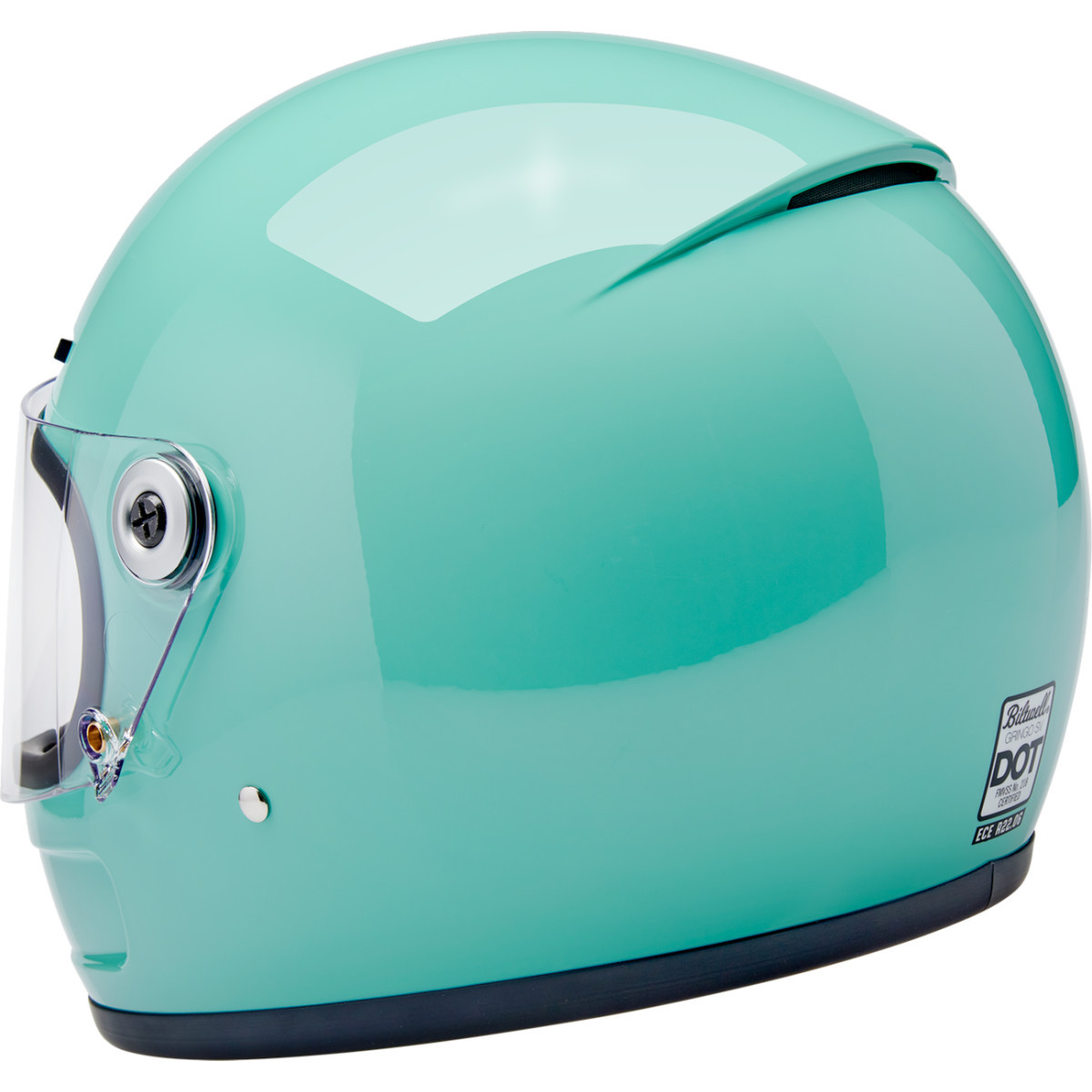 Biltwell #1006-188-501 - Gringo SV Helmet - Gloss Mint Julip - XS